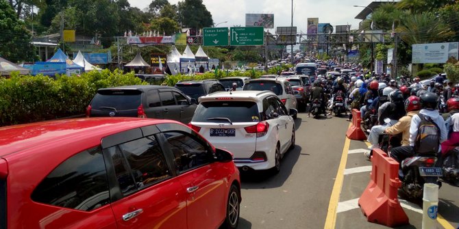 Ini Lima Titik Kemacetan di Jalur Puncak Bogor