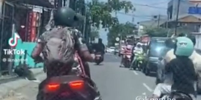 Kronologi Arogansi Prajurit TNI Tendang Motor Warga Berujung Panglima Yudo Minta Maaf