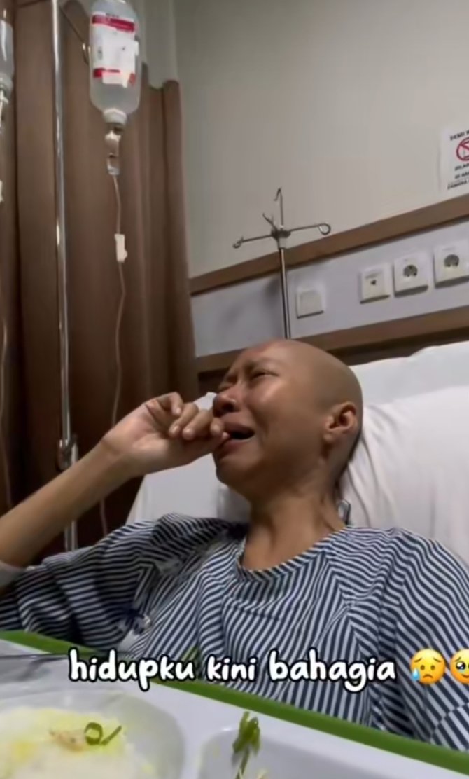 momen haru survivor kanker diberi nyanyian semangat tangis pecah