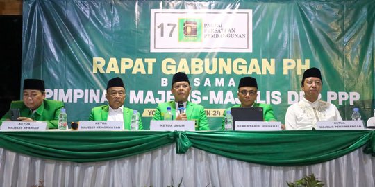 Ini yang Dibahas Dalam Rapat Harian PPP di Yogyakarta