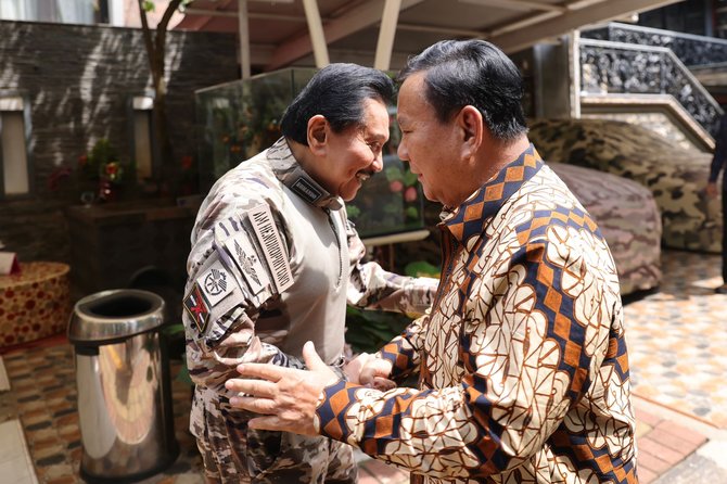 Hendropriyono Dan Prabowo Nostalgia, Cerita Ketika Jadi Pasukan Elite ...