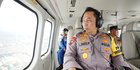 Kapolri Naik Helikopter Pantau Arus Balik dari Tol Kalikangkung Sampai Cikampek