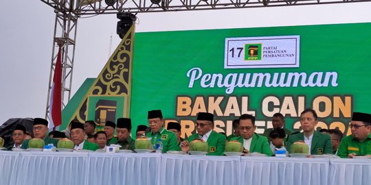 PPP Usung Ganjar Pranowo jadi Capres 2024