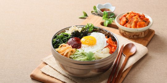 Resep Bibimbap Simpel dengan Bahan-Bahan yang Ada di Rumah