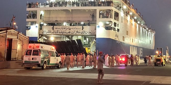 557 WNI yang Dievakuasi dari Sudan Tiba di Jeddah, Gelombang Kedua Segera Menyusul