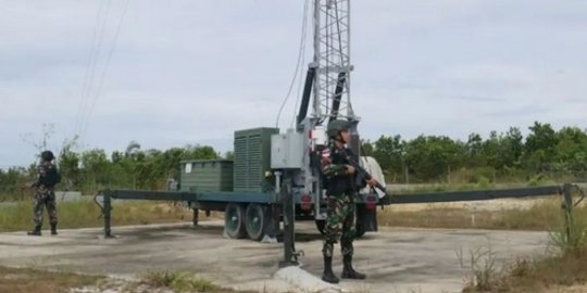 Siaga 24 Jam, Kopasgat Bersenjata Lengkap Jaga Ketat Radar Miliki TNI AU