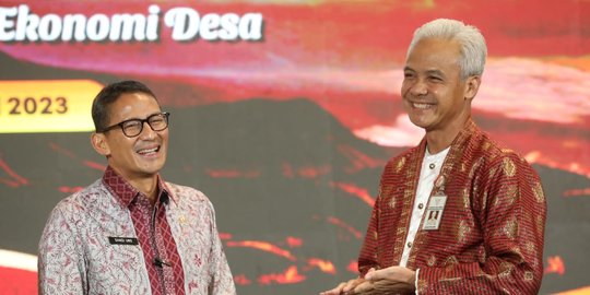 Ganjar-Sandiaga Bertemu di Semarang: Kita Selalu Cocok