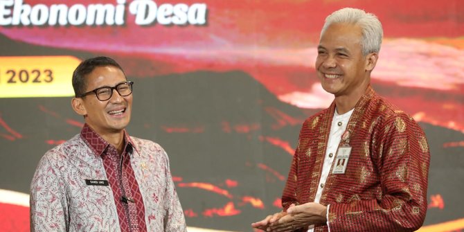 Lewat Pantun Sandiaga Ajak Kolaborasi, Ganjar Singgung soal Kode