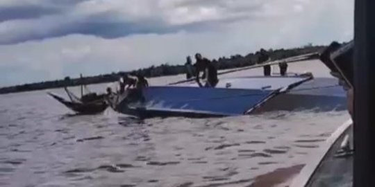 Polisi Revisi Data Tenggelamnya Kapal Evelyn di Inhil, Korban Meninggal 11 Orang