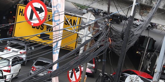 Jelang KTT ASEAN 2023, Heru Kebut Rapikan Kabel Semrawut di Sejumlah Titik