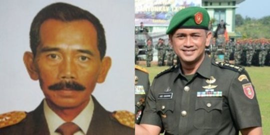 Sama-sama Darah Kopassus, Ayah Jenderal TNI Anaknya Kolonel