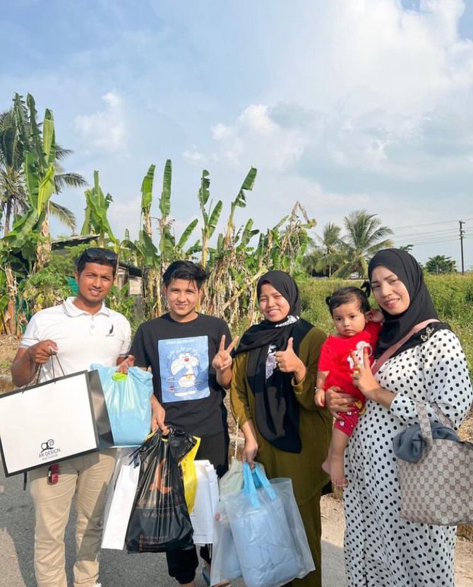 mudik ke thailand intip potret jirayut selama berada di kampung halaman