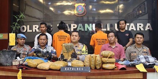 Bawa Ganja 12 Kg, Pengirim Narkoba Bertujuan Jakarta Ditangkap di Bandara Silangit