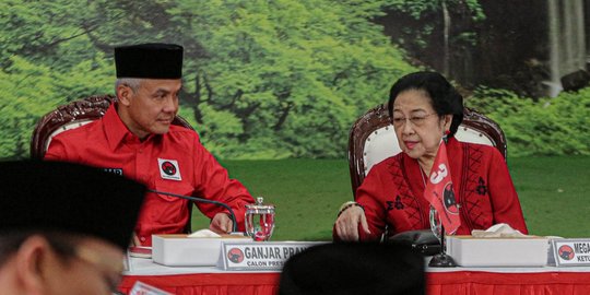 Megawati: Ada 10 Lebih Tokoh Antre jadi Cawapres Ganjar Pranowo