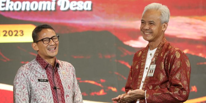 Jawaban Ganjar Ditanya Chemistry Jika Berduet dengan Sandi