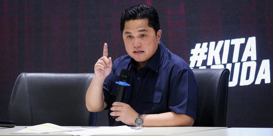 Erick Thohir Ungguli Sandiaga Uno di Survei Cawapres Indikator Politik