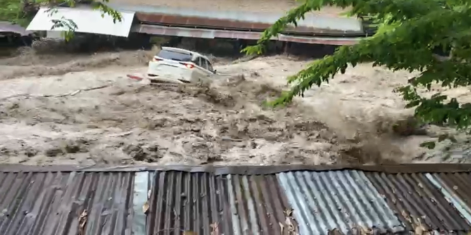 Posko Darurat Didirikan Antisipasi Banjir Bandang Susulan di Sembahe Deli Serdang