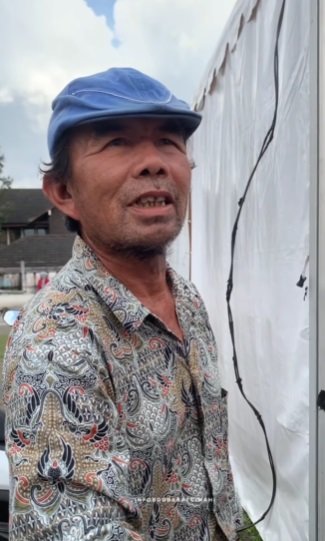 momen perwira polisi ganteng traktir anggota amp bocah es cincau penjual sumringah