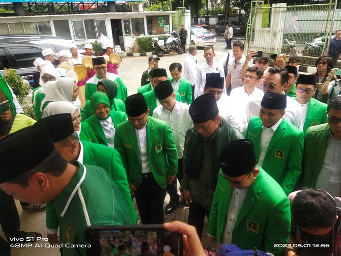 wiranto sambangi kantor ppp