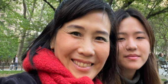 Ibu & Anak Sama-Sama Cantik, Begini Momen Veronica Tan Kunjungi Nia di Amerika