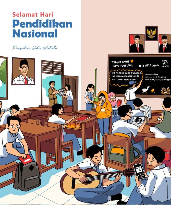 Peringati Hardiknas 2023, Jokowi: Pendidikan Tanggung Jawab Bersama ...