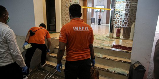 Tim Inafis Cek Kantor MUI Usai Terjadi Penembakan