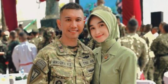 Cantiknya Ibu Persit Bella Almira Bikin Gagal Fokus, Sang Suami Perwira TNI AD