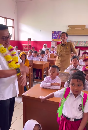 momen eks panglima tni tanya anak sd soal cita cita jawaban bocah cewek bikin ngakak