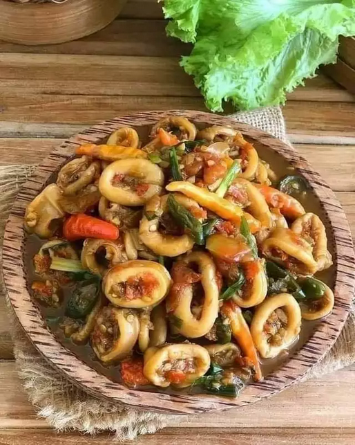 cumi masak pedas judes