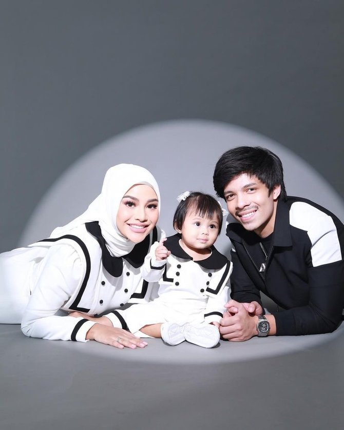 foto ameena anak atta halilintar dan aurel