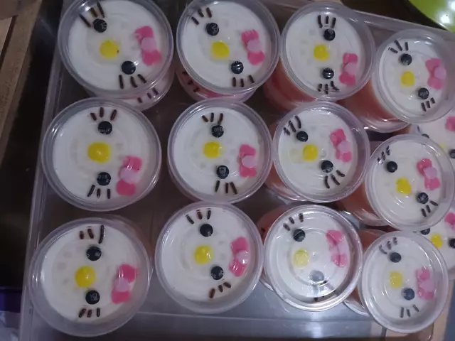 resep puding cup lucu