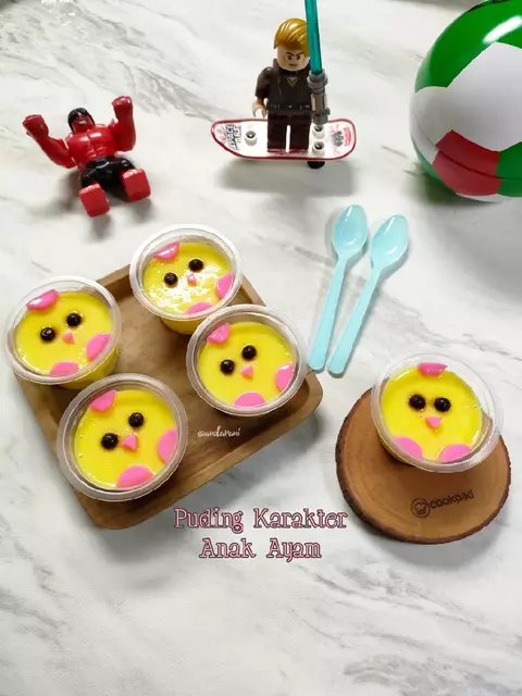 resep puding cup lucu