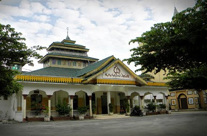 masjid sulaimaniyah peninggalan kesultanan serdang