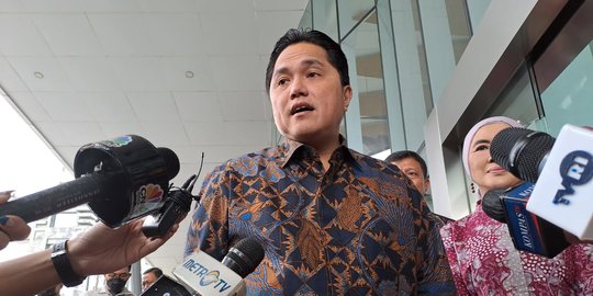 Disinggung Bakal Cawapres, Erick Thohir Ingin Fokus Selesaikan Tugas Menteri BUMN