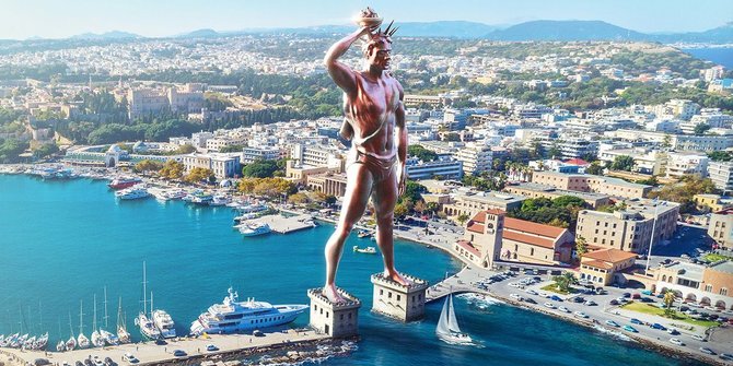 Kisah Colossus of Rhodes, Keajaiban Dunia Pertama yang Hanya Bertahan Setengah Abad