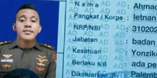 Potret TNI Gadungan Bikin Ngakak, KTA dan Pangkatnya jadi Sorotan