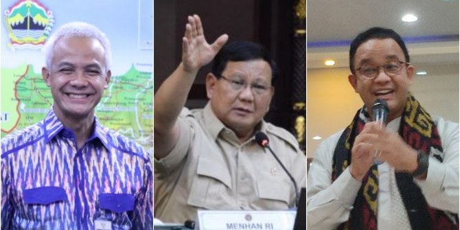 Survei Charta: Ganjar Kalahkan Prabowo dan Anies dalam Simulasi Tiga Capres