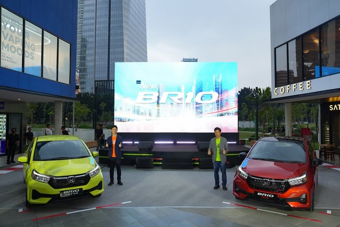 new honda brio 2023 tampil makin gaya dan sporty