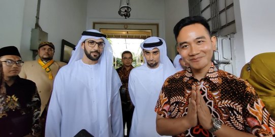 Gibran Bertemu Utusan UEA, Bahas Pembangunan Islamic Center