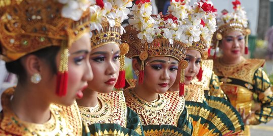 Ribuan Penari dari Berbagai Negara Ramaikan Hari Tari Sedunia di Kota Tua Jakarta