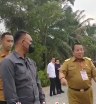 gubernur lampung enggak tahu wilayah sendiri tanya ke warga saat dikunjungi jokowi