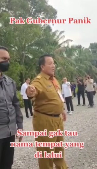 gubernur lampung enggak tahu wilayah sendiri tanya ke warga saat dikunjungi jokowi