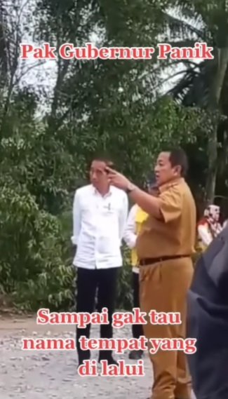 gubernur lampung enggak tahu wilayah sendiri tanya ke warga saat dikunjungi jokowi