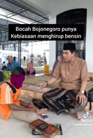 remaja bojonegoro kecanduan hirup bensin