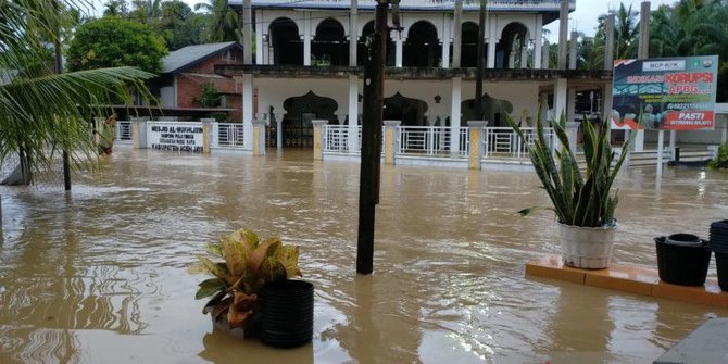 Banjir di Aceh Jaya Meluas, Tiga Ratus Warga Mengungsi