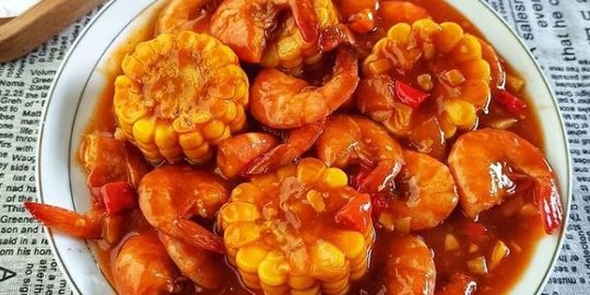 Resep Udang Bumbu Rendang, Lezat dan Praktis Dibuat