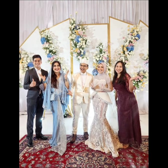pernikahan sahrul gunawan dan dine mutiara