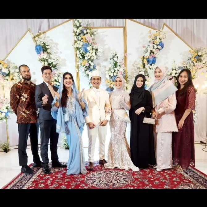 pernikahan sahrul gunawan dan dine mutiara