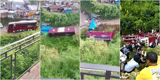 Pemkot Tangsel Tanggung Biaya Pengobatan Korban Kecelakaan Bus di Guci