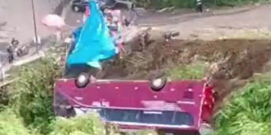 Bertambah, Korban Tewas Kecelakaan Bus Guci Tegal jadi Dua Orang